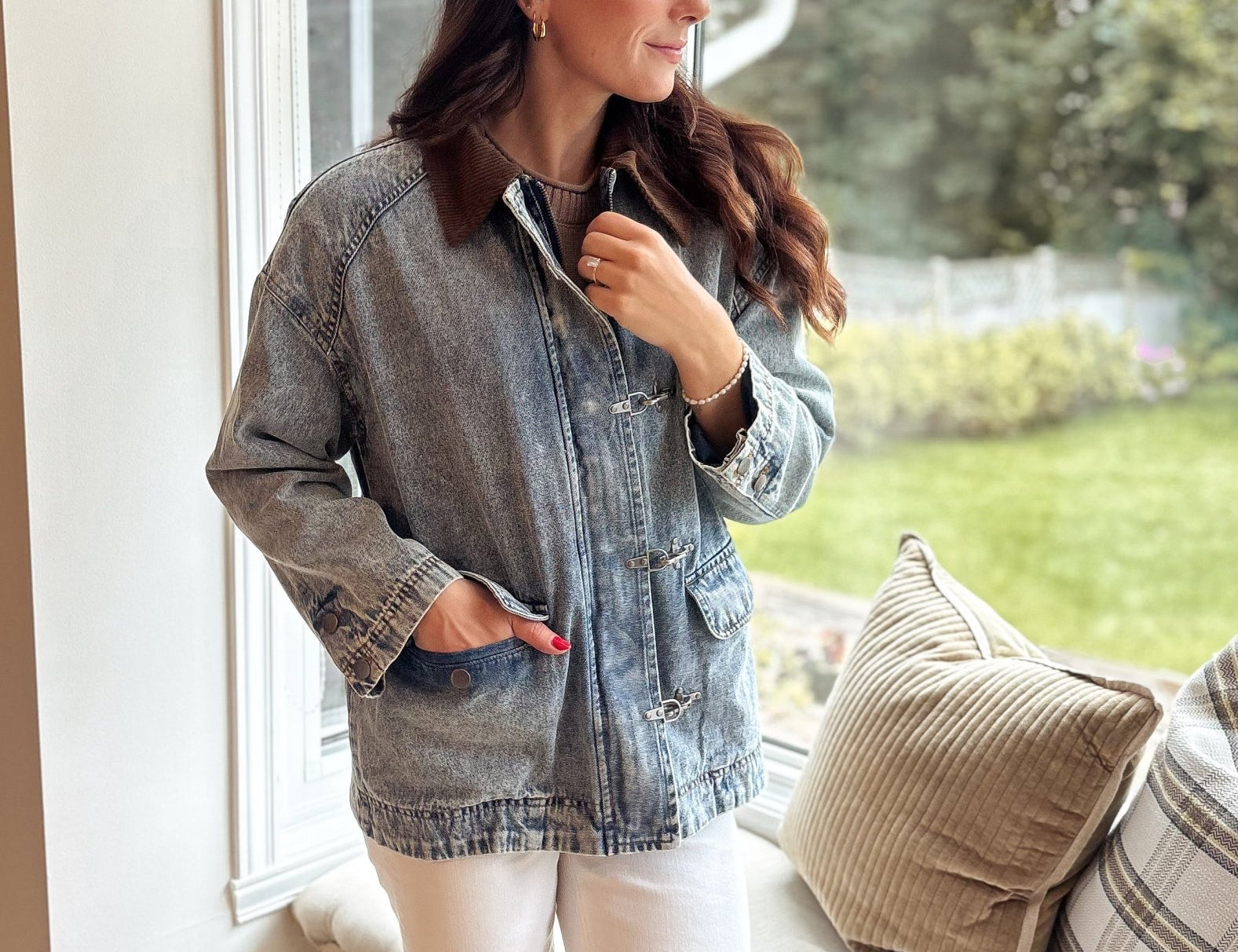 The Vermont Denim & Corduroy Jacket - Love and Lee Apparel