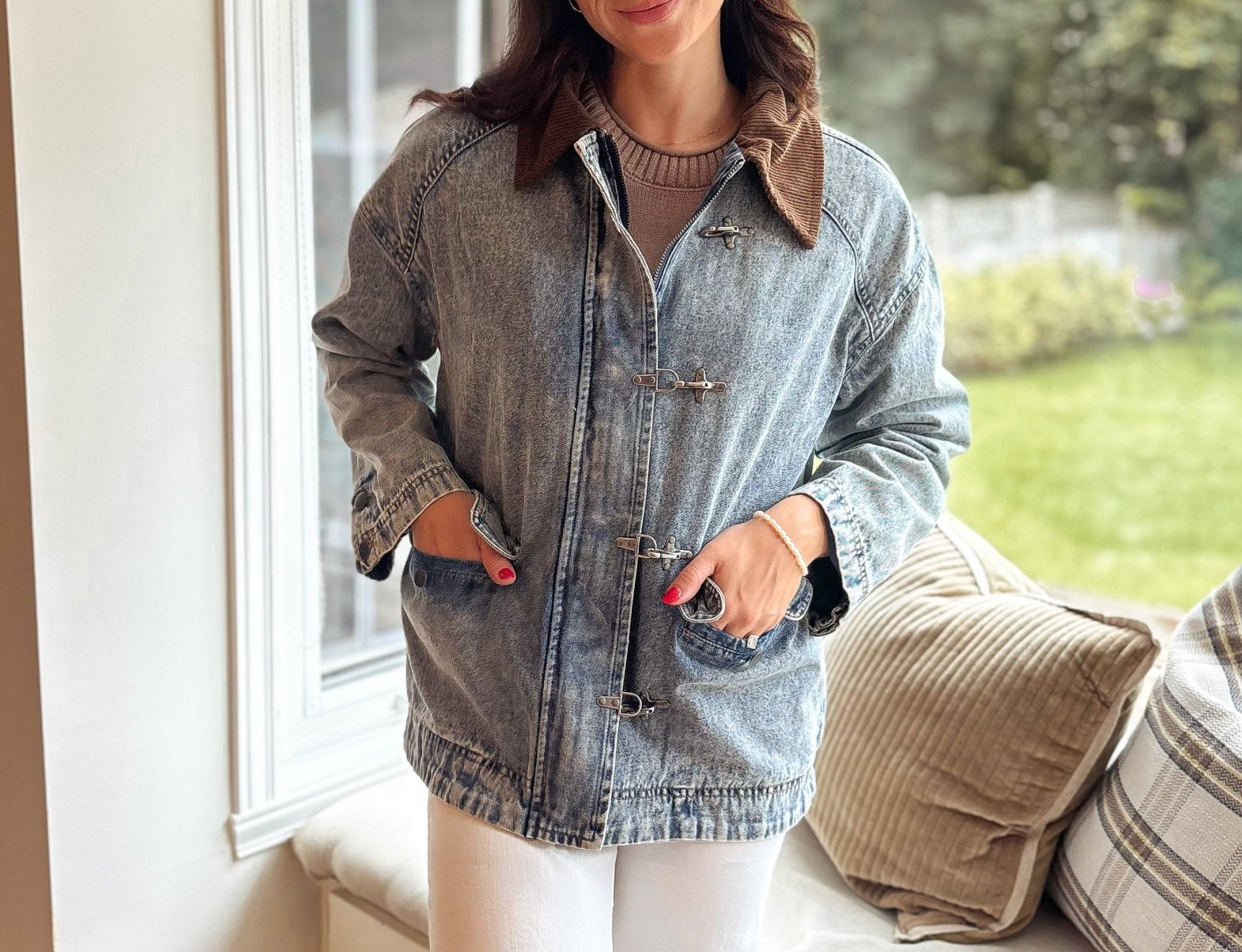 The Vermont Denim & Corduroy Jacket - Love and Lee Apparel
