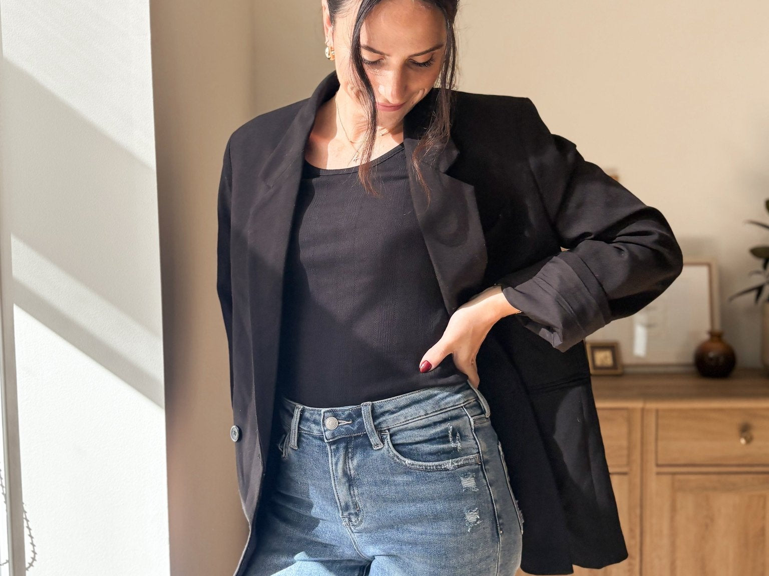 The Orchard Roundneck Long Sleeve Top - Love and Lee Apparel