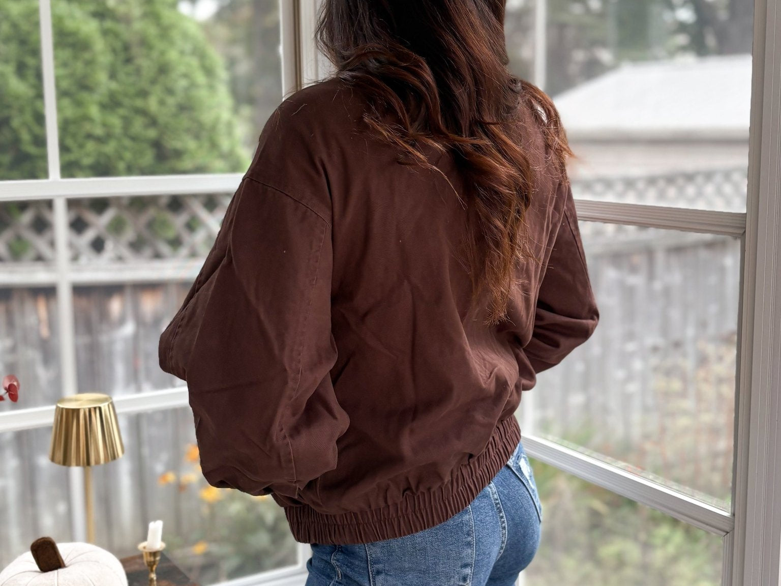 November Air Contrast Vegan Leather Collar Jacket - Love and Lee Apparel