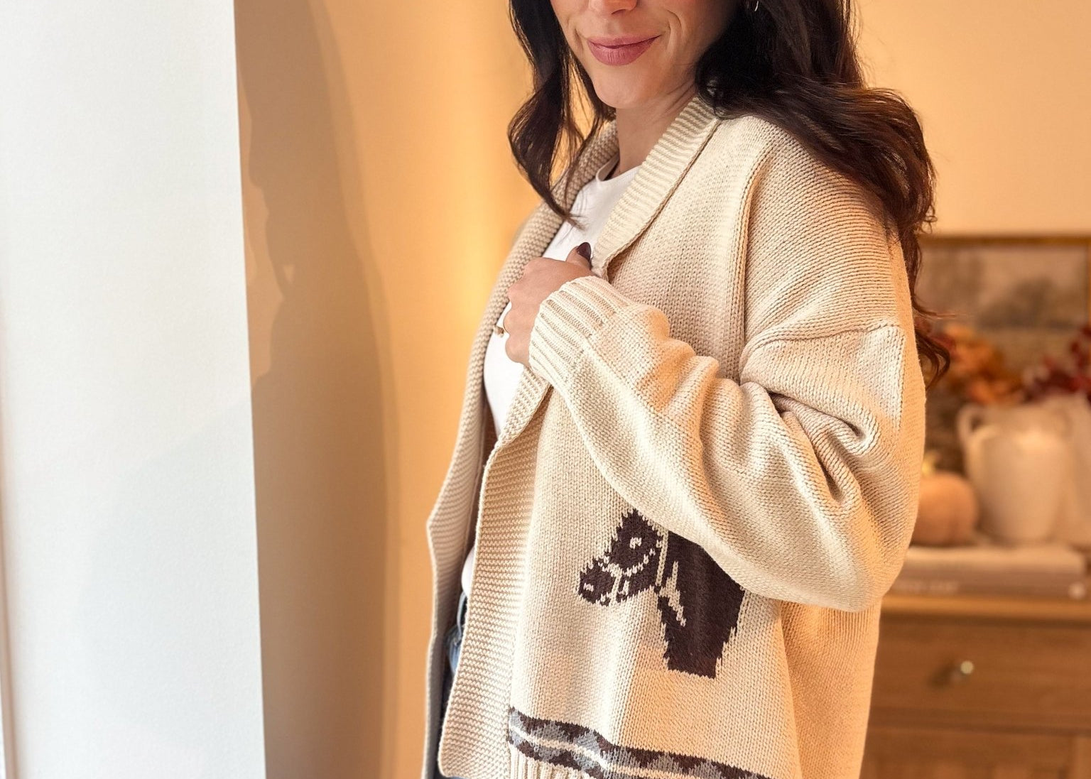 The Equestrian Club Cardigan - Love and Lee Apparel