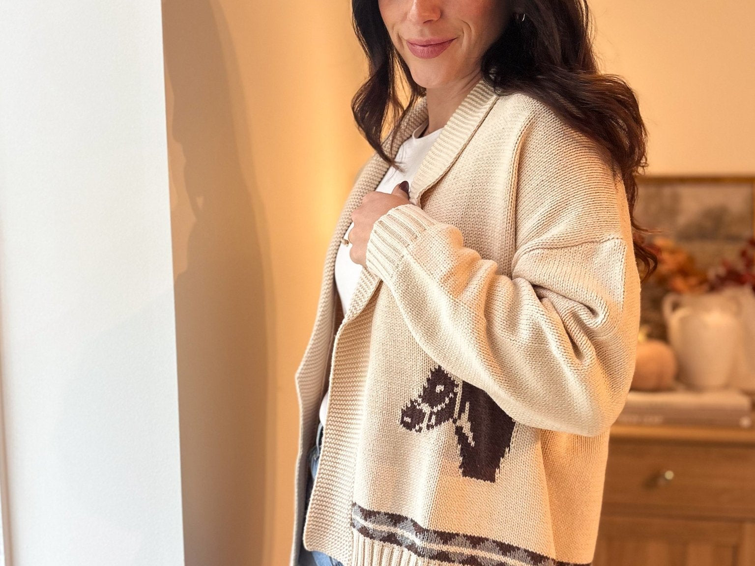 The Equestrian Club Cardigan - Love and Lee Apparel