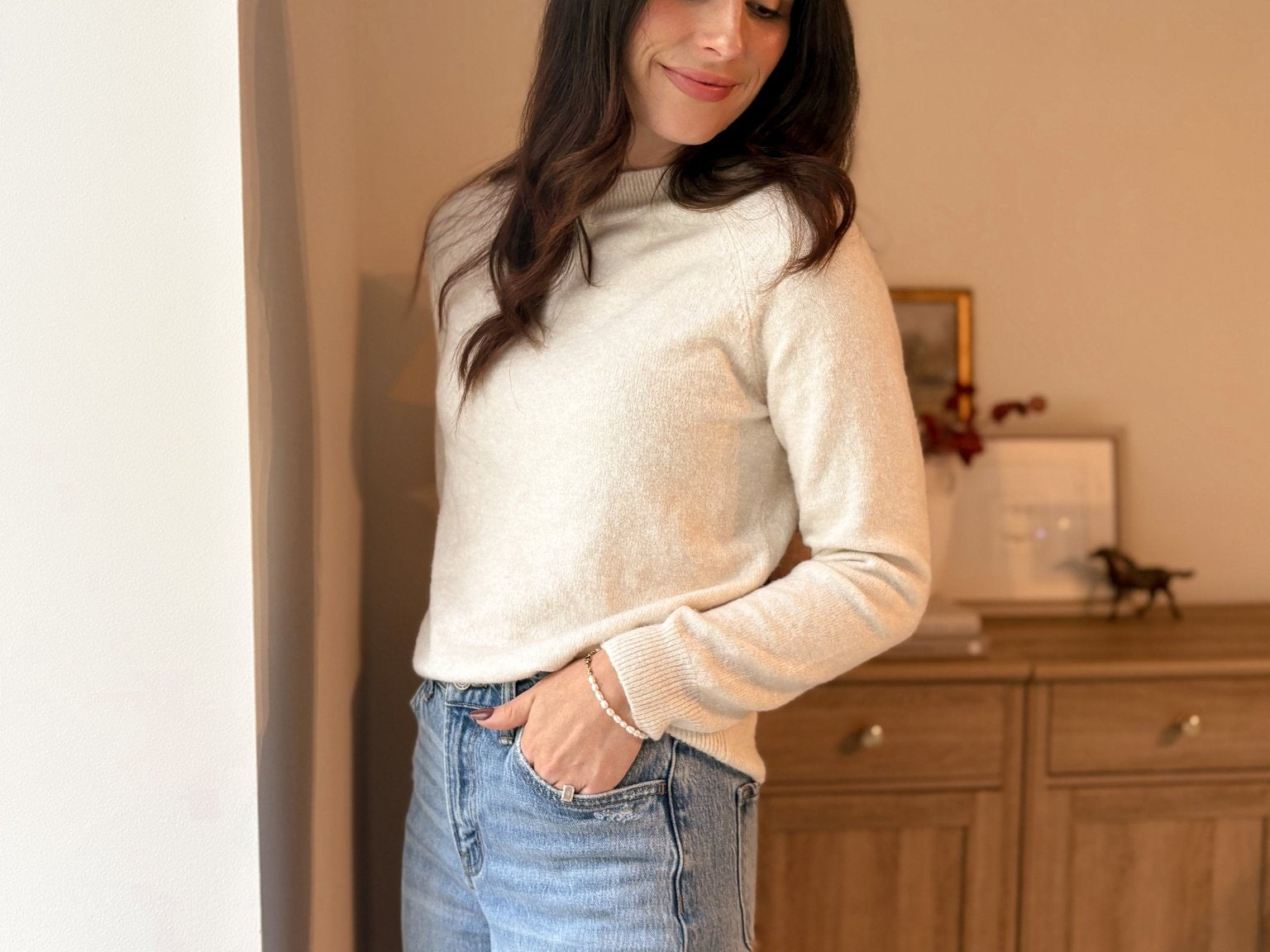 The Rowan Long Sleeve Knit Pullover Sweater - Love and Lee Apparel