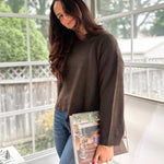'Harvard Hall' Long Sleeve Pullover Knit Sweater - Love and Lee Apparel