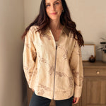 The Countryside Stables Western Horse Print Zip Up Jacket - Love and Lee Apparel