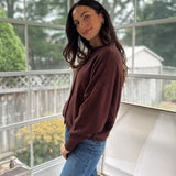 'Alumni Academy' Boat Neck Button Down Knit Cardigan Sweater - Love and Lee Apparel