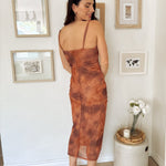 Sunset Mesh Midi Dress - Love and Lee Apparel