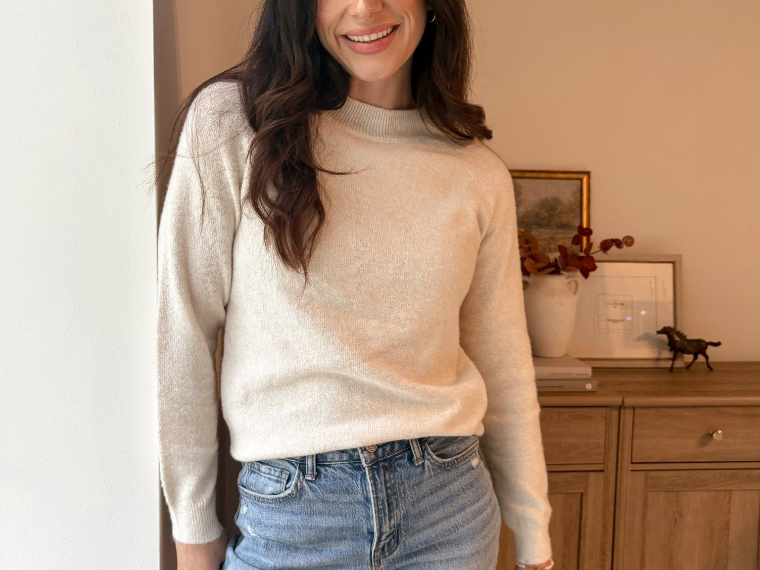 The Rowan Long Sleeve Knit Pullover Sweater - Love and Lee Apparel