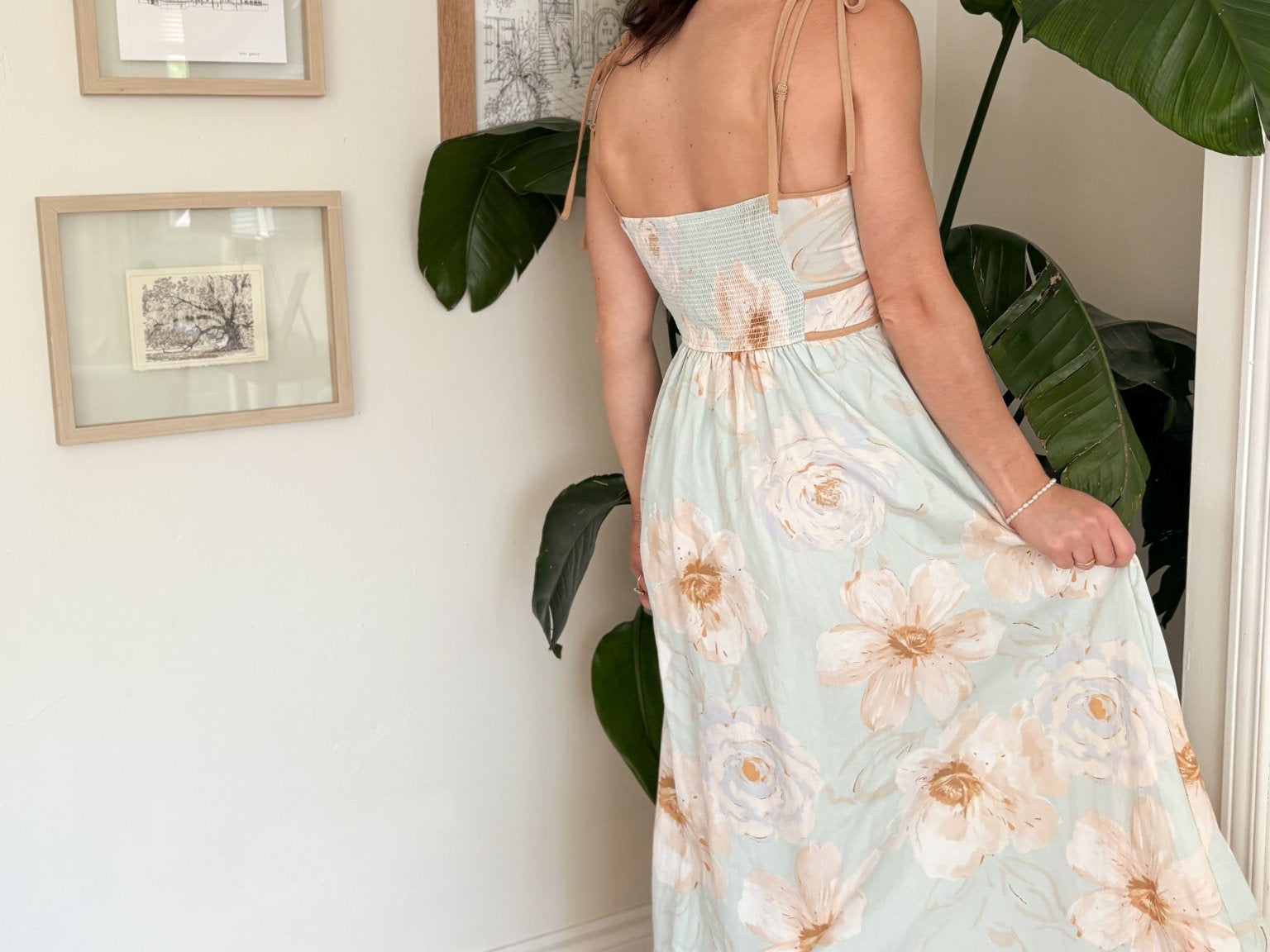 The Matilda Teal Sun Dress - Love and Lee Apparel