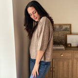 The Cellar Door Crew Neck Half Sleeve Pullover Sweater - Love and Lee Apparel