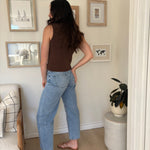 The Kate High Rise Wide Leg Barrel Jean - Love and Lee Apparel