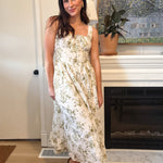 Mia Floral Midi Dress - Love and Lee Apparel