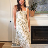 Mia Floral Midi Dress - Love and Lee Apparel