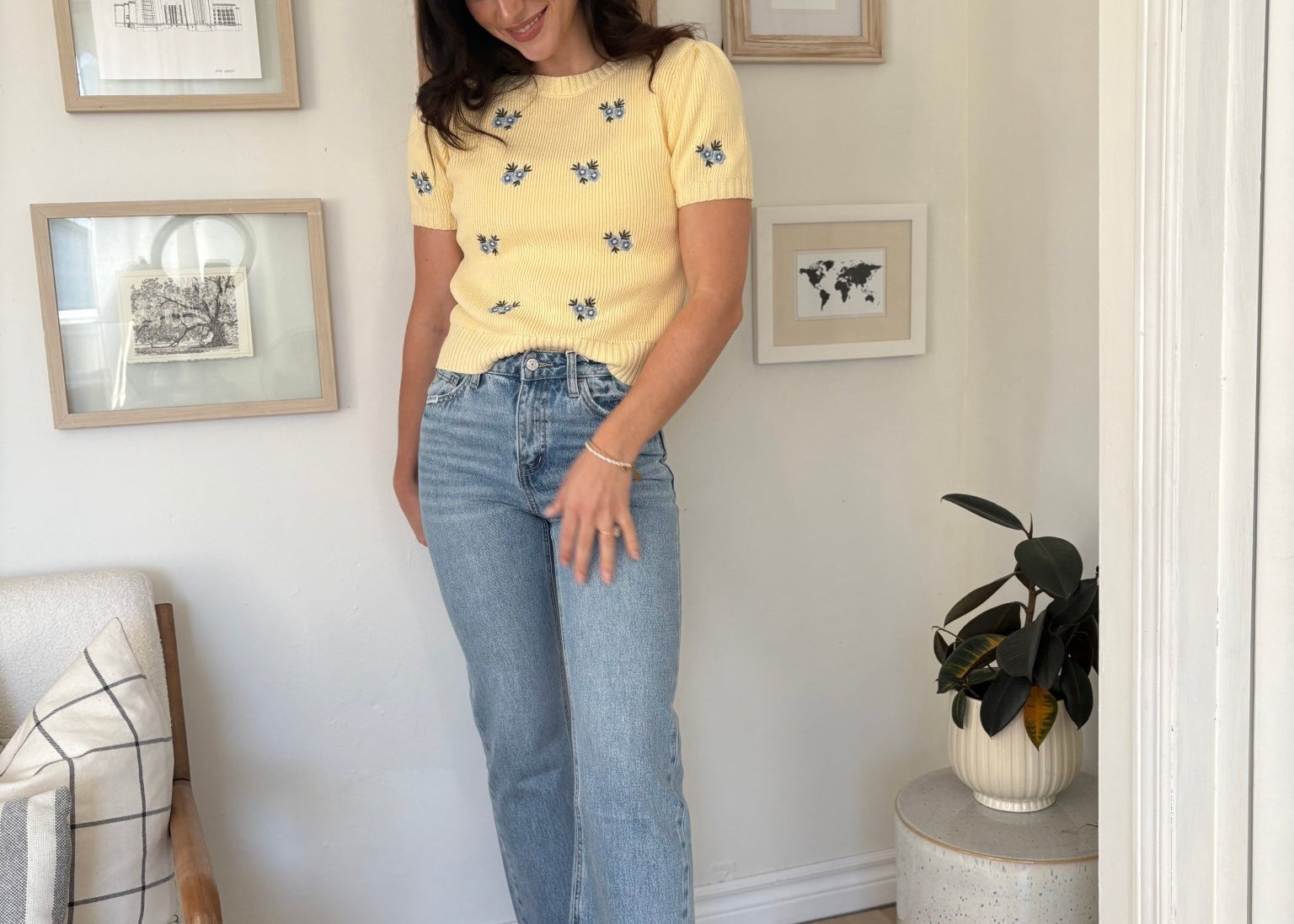 The Charlie 90's Super High Rise Ankle Slim Wide Jeans - Love and Lee Apparel