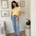 The Charlie 90's Super High Rise Ankle Slim Wide Jeans - Love and Lee Apparel