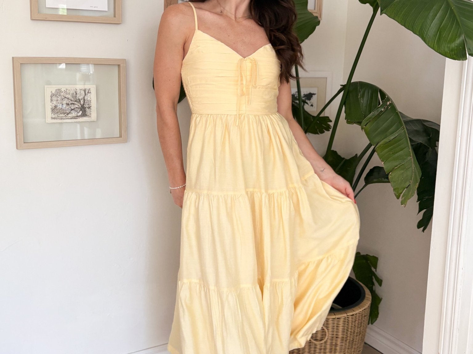 The Grace Yellow Sundress - Love and Lee Apparel