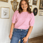 The Riki 3/4 Sleeve Pullover Knit Sweater - Love and Lee Apparel