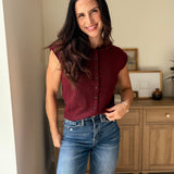 Cobblestone Street Cap Sleeve Sweater - Love and Lee Apparel