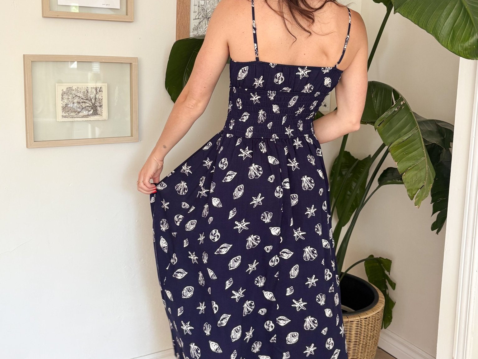 The Mia Coastal Patterned Dress - Love and Lee Apparel