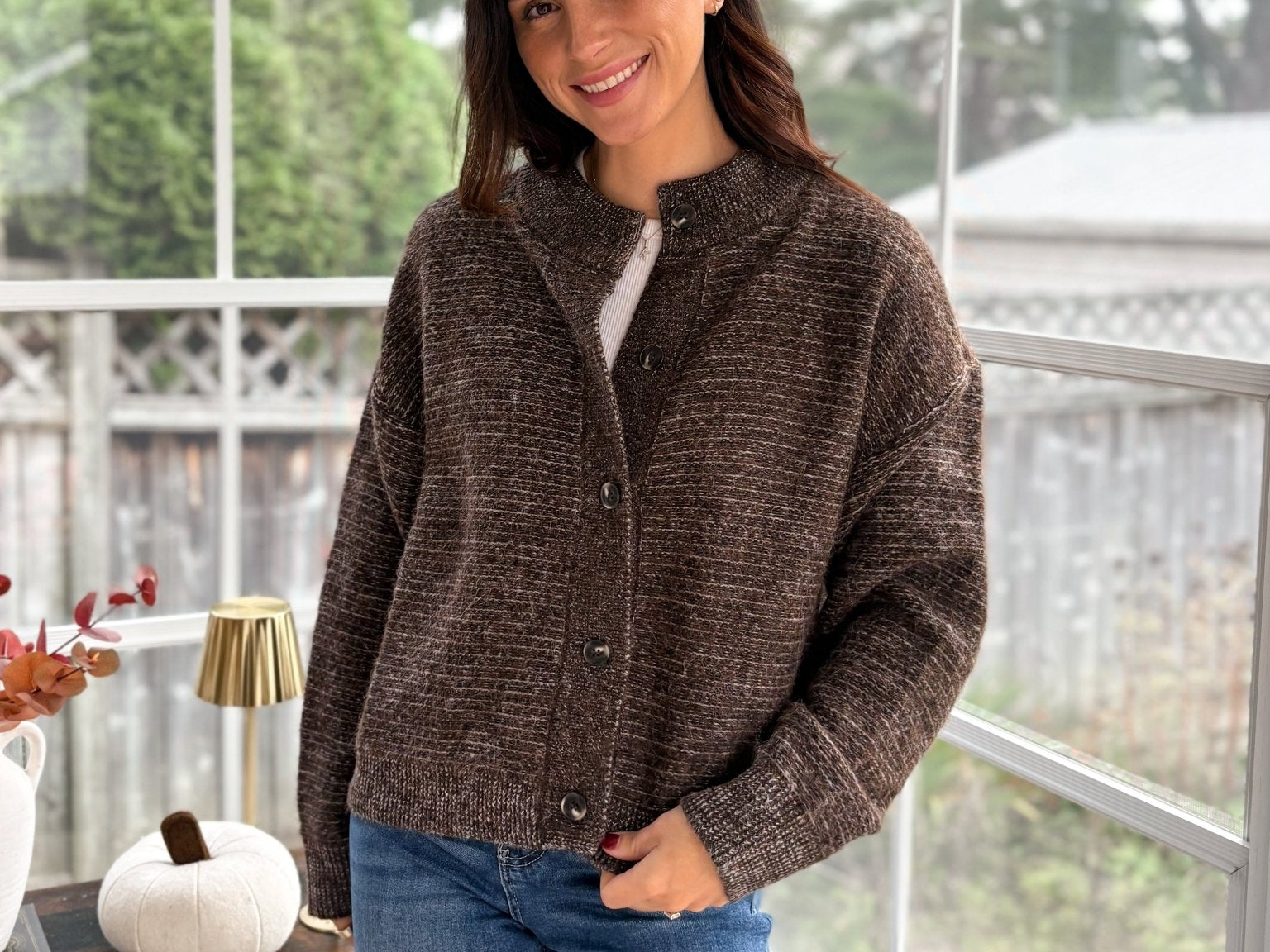 Willow Creek Marled Button Down Knit Cardigan - Love and Lee Apparel