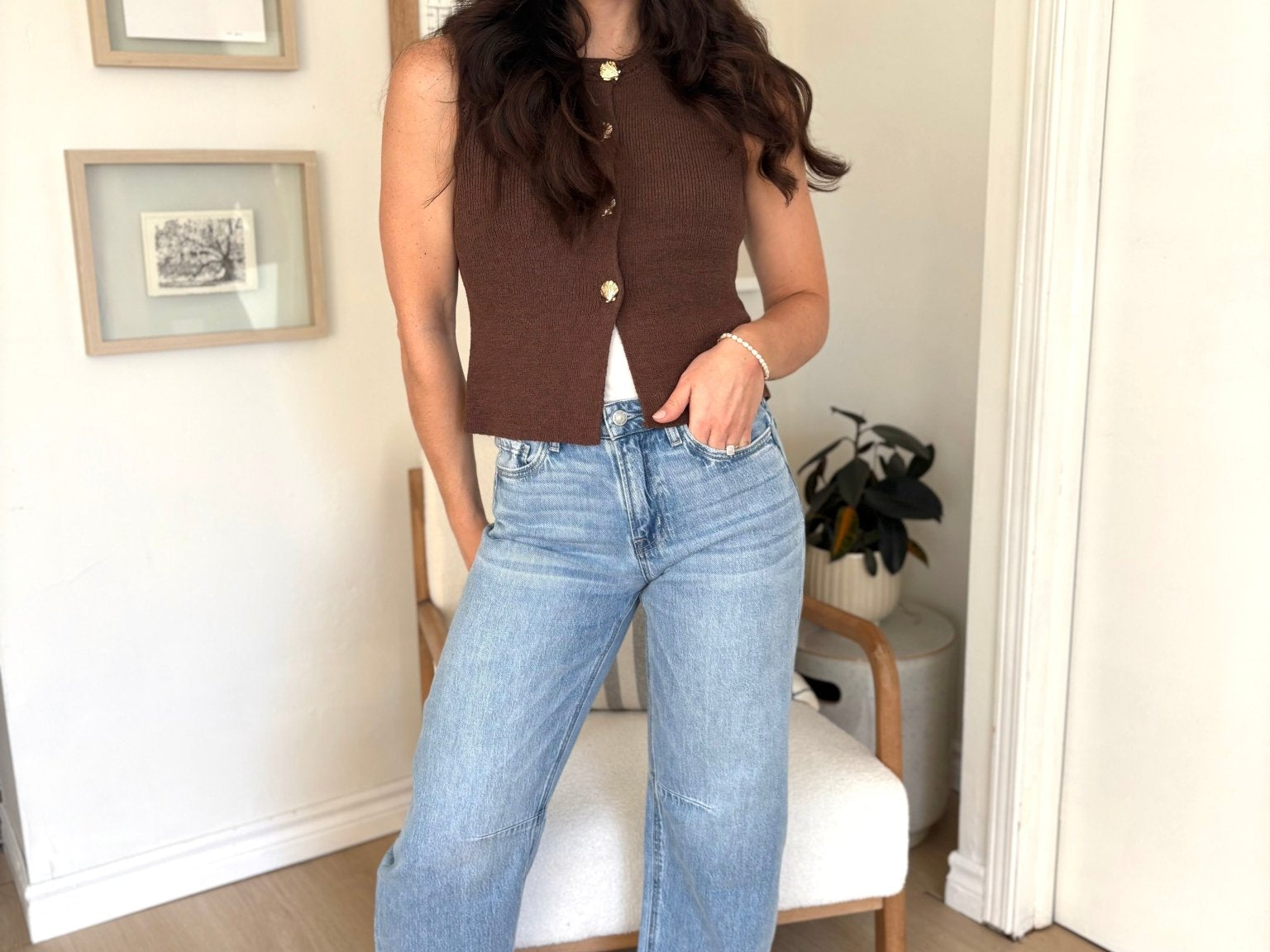 The Kate High Rise Wide Leg Barrel Jean - Love and Lee Apparel