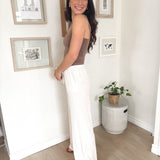 Monaco Palazzo Pants with Stretch Waistband - Love and Lee Apparel