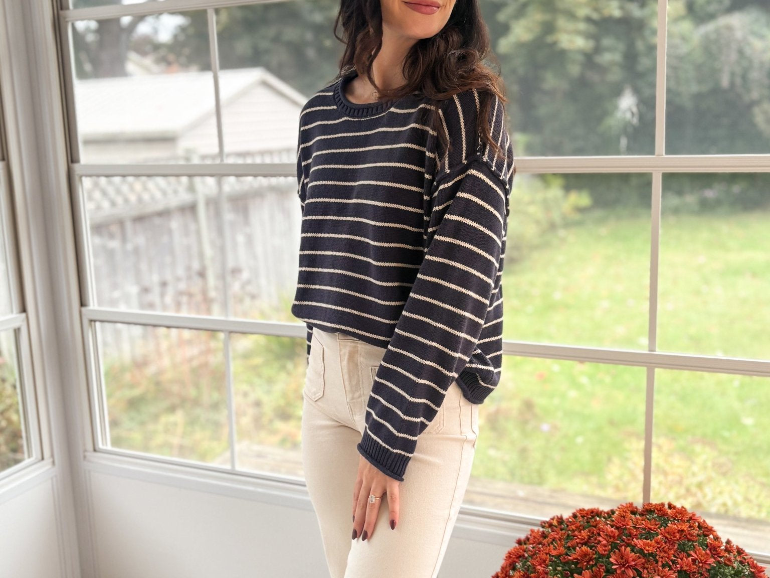 The Pearl Front Pocket Wide Leg Denim Pants - Love and Lee Apparel