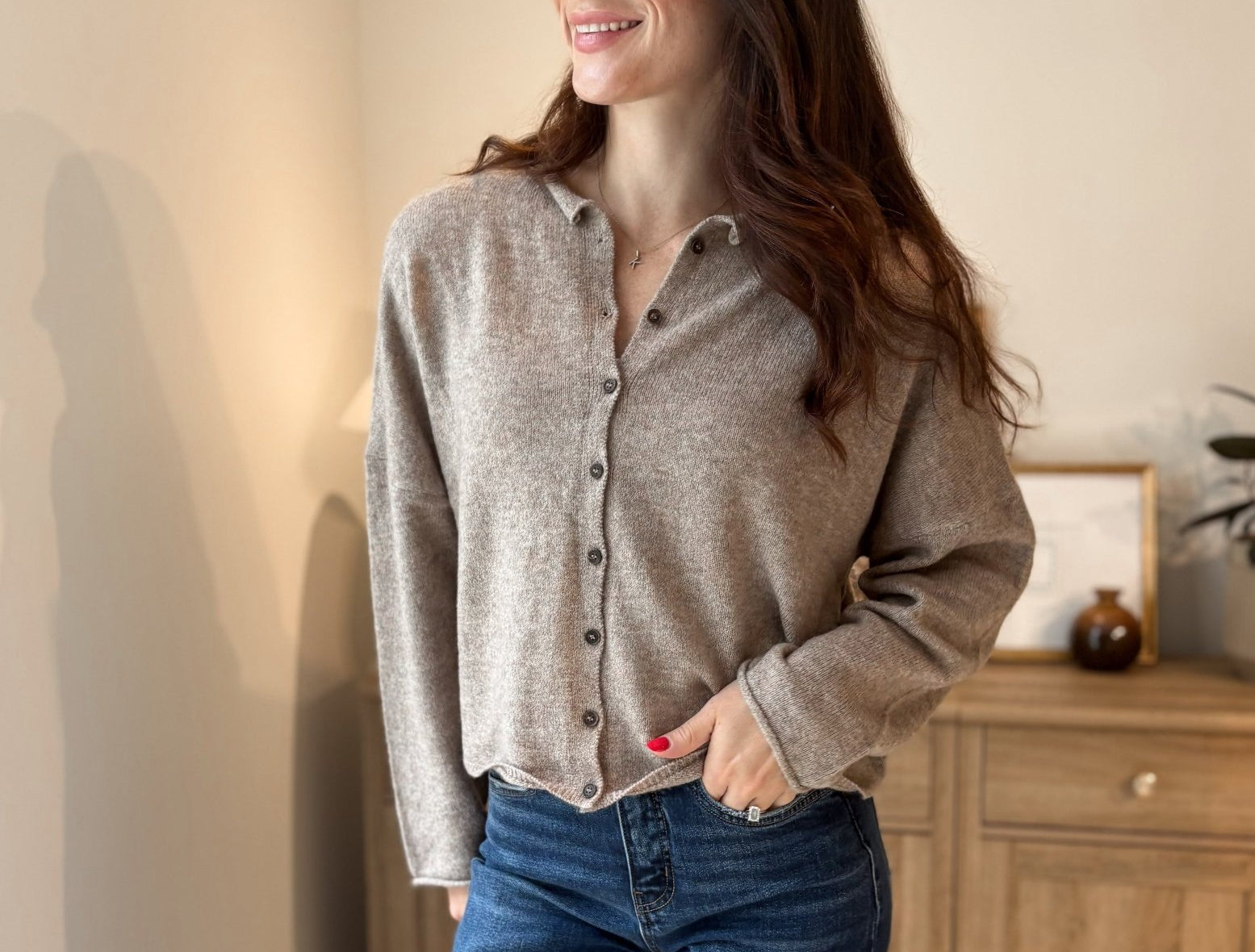 The Harvest Moon Button Down Cardigan - Love and Lee Apparel