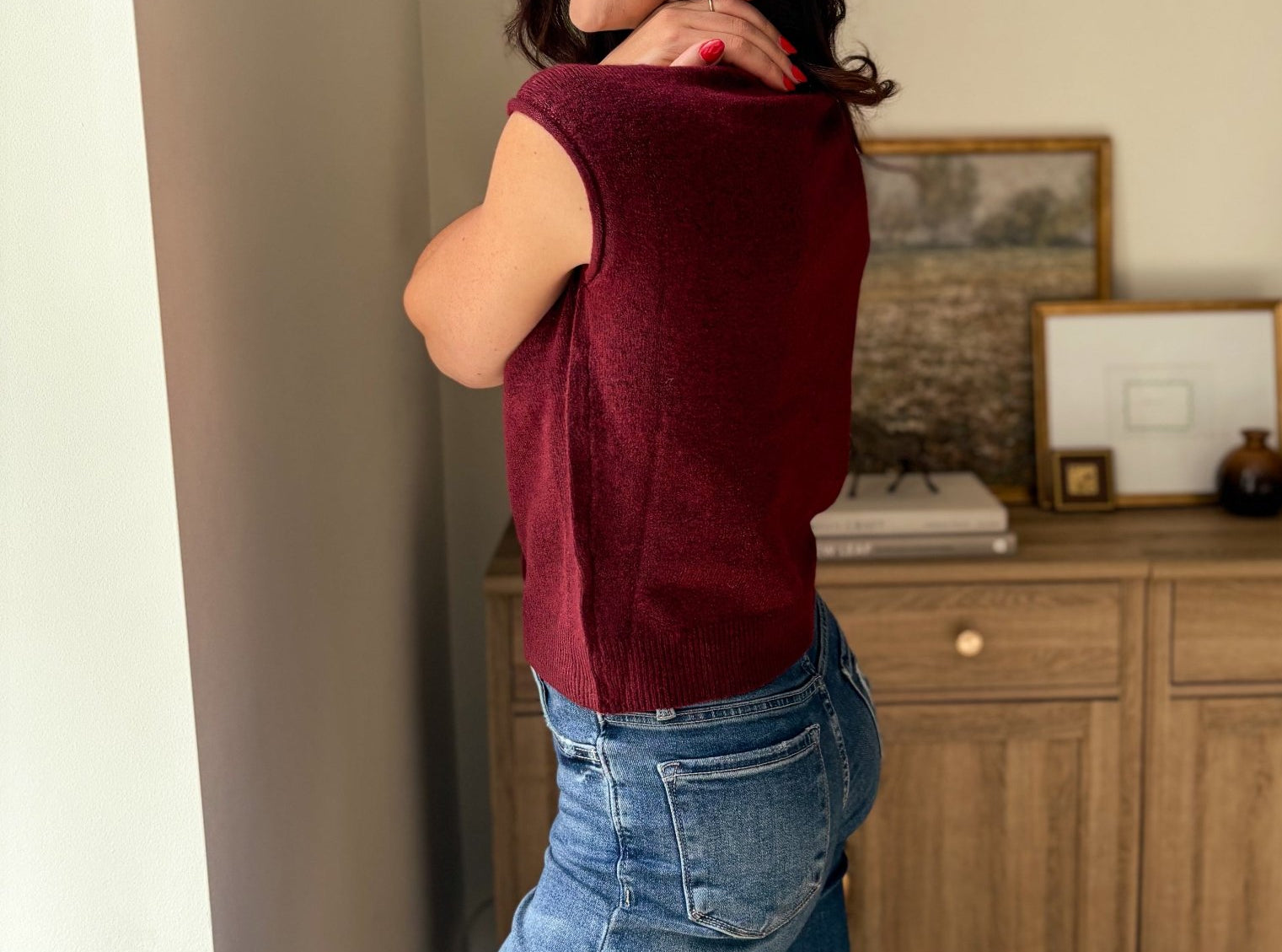 Cobblestone Street Cap Sleeve Sweater - Love and Lee Apparel
