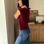 Cobblestone Street Cap Sleeve Sweater - Love and Lee Apparel