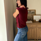 Cobblestone Street Cap Sleeve Sweater - Love and Lee Apparel