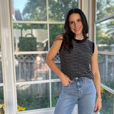 August Sleeveless Sleeveless Knit Top - Love and Lee Apparel