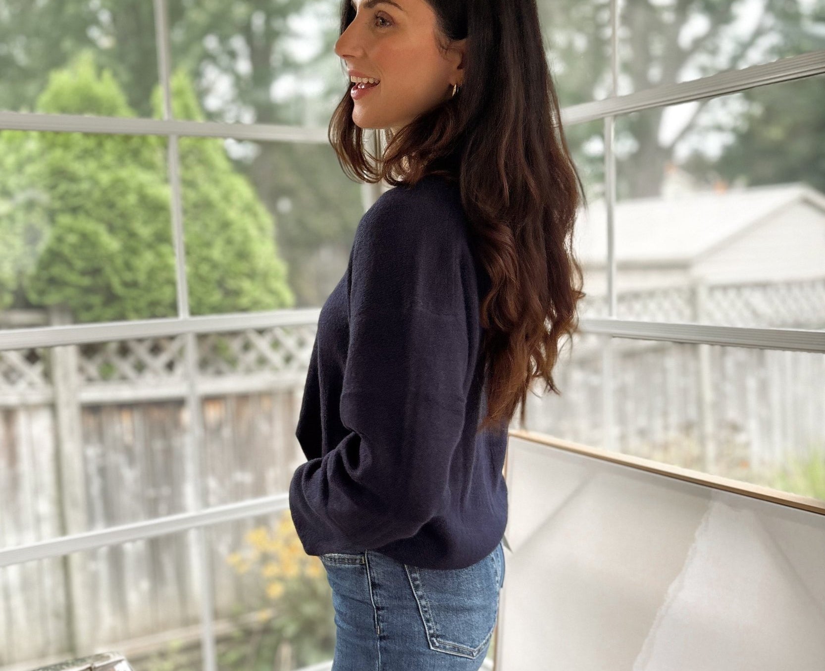 'Syllabus Season' Contrast Rolled Edge Crewneck Pullover - Love and Lee Apparel