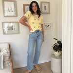 The Charlie 90's Super High Rise Ankle Slim Wide Jeans - Love and Lee Apparel
