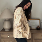 The Countryside Stables Western Horse Print Zip Up Jacket - Love and Lee Apparel