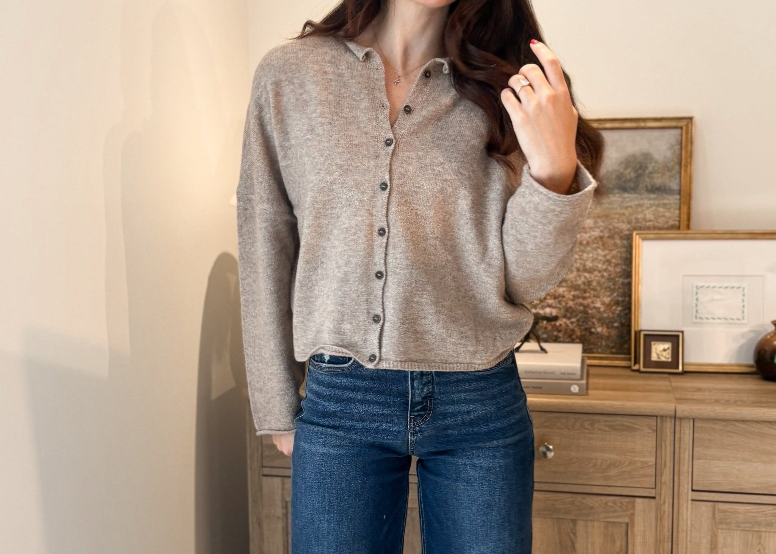The Harvest Moon Button Down Cardigan - Love and Lee Apparel
