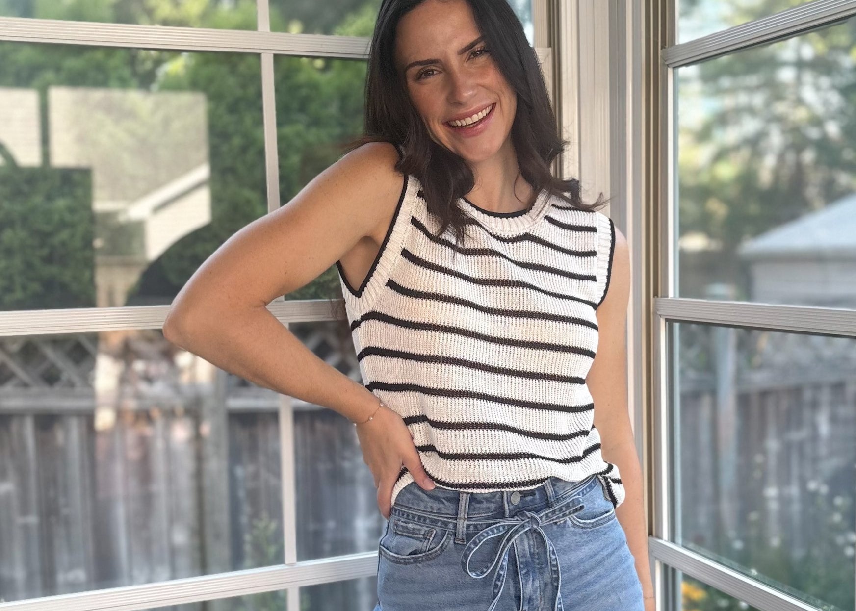 Autumn Sleeveless Crewneck Tank - Love and Lee Apparel