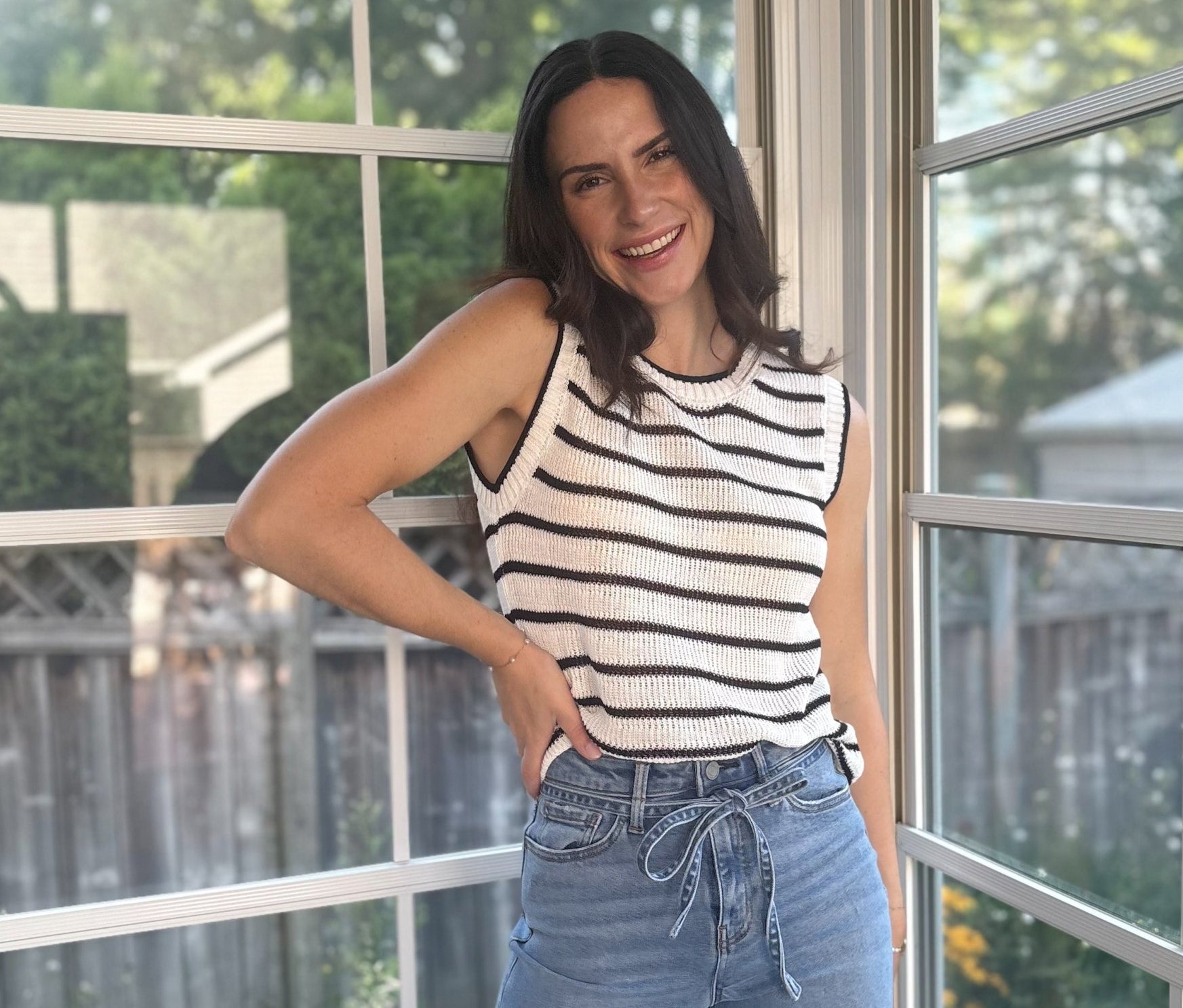 Autumn Sleeveless Crewneck Tank - Love and Lee Apparel