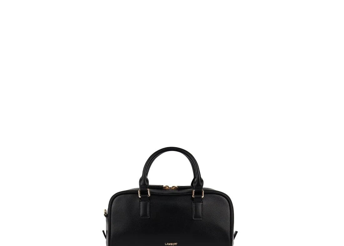 The Camille – 2 - in - 1 Black Vegan Leather Handbag - Love and Lee Apparel