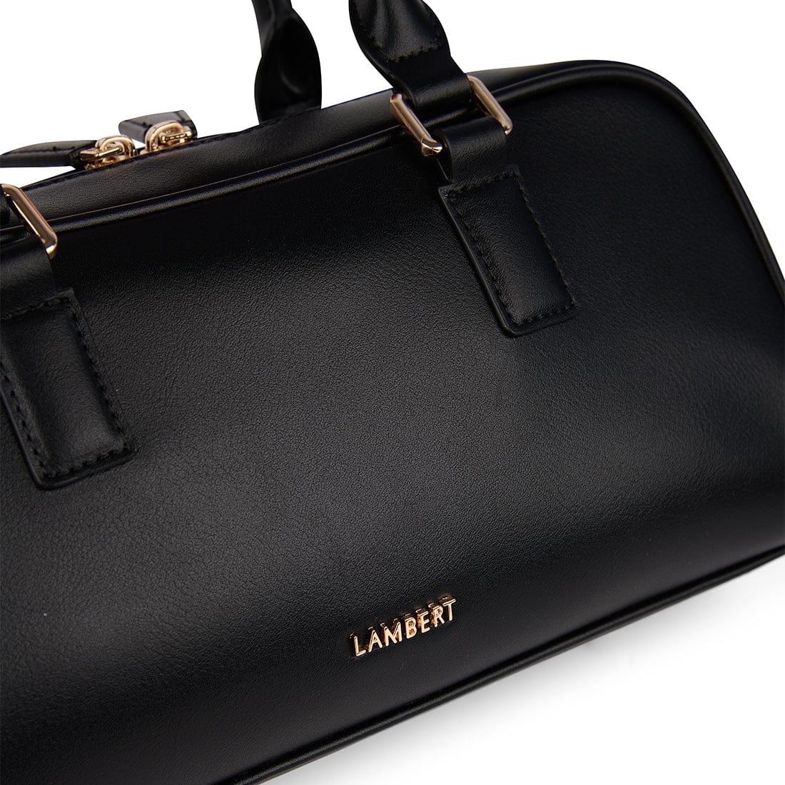 The Camille – 2 - in - 1 Black Vegan Leather Handbag - Love and Lee Apparel