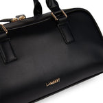 The Camille – 2 - in - 1 Black Vegan Leather Handbag - Love and Lee Apparel