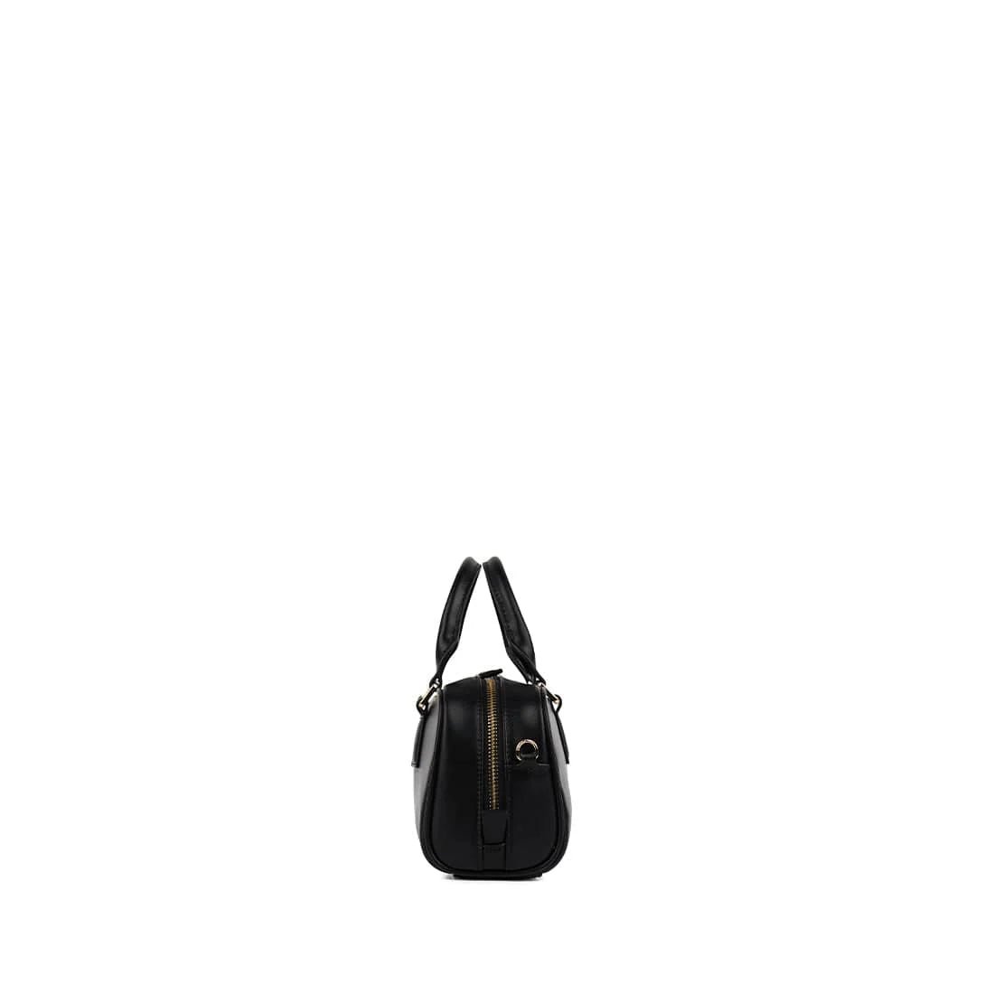 The Camille – 2 - in - 1 Black Vegan Leather Handbag - Love and Lee Apparel