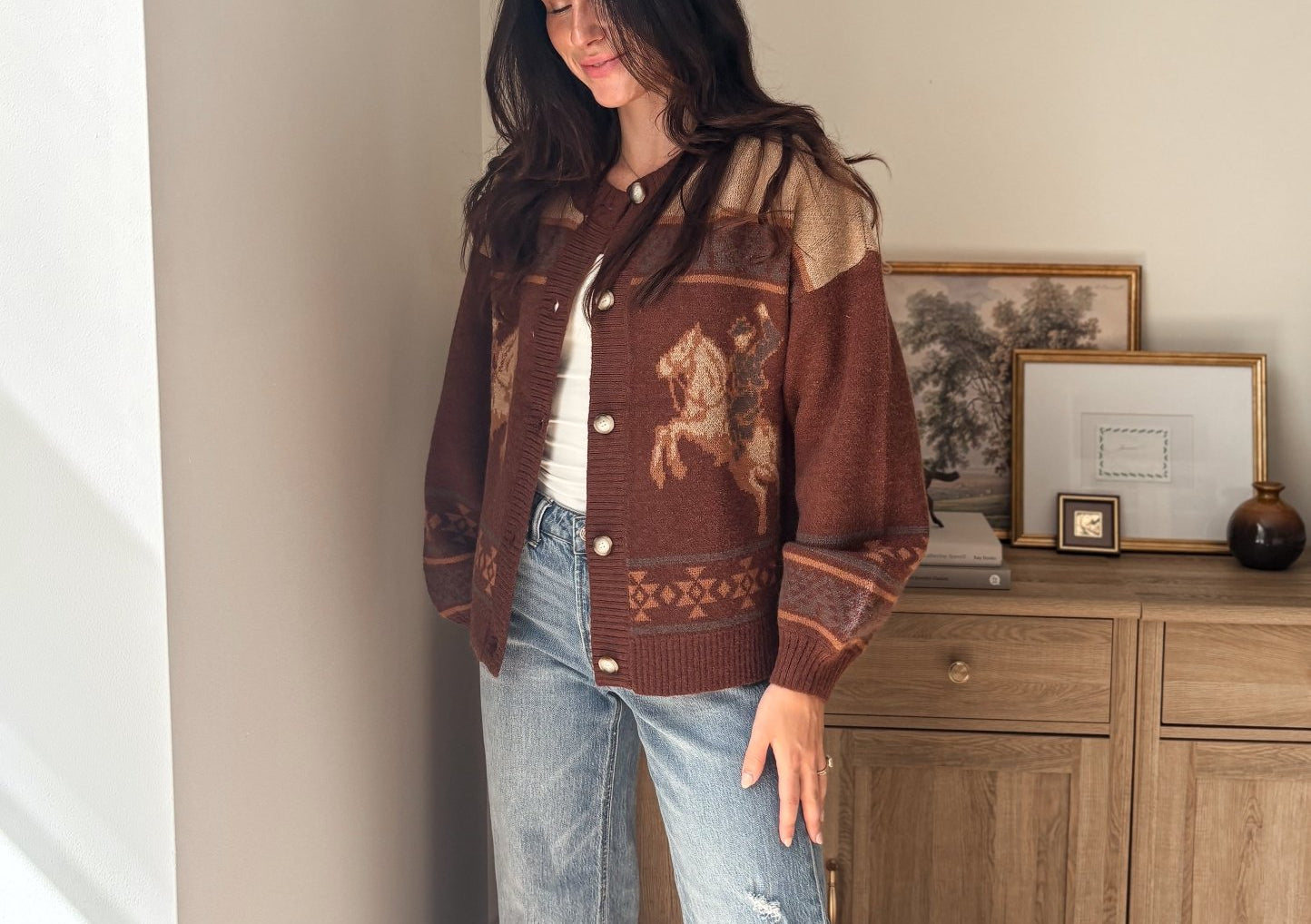 The Saddle Club Western Cowboy Cardigan - Love and Lee Apparel