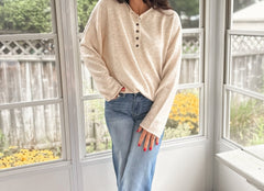 The Lainey High Rise Medium Wash Cuffed Wide Jeans - Love and Lee Apparel