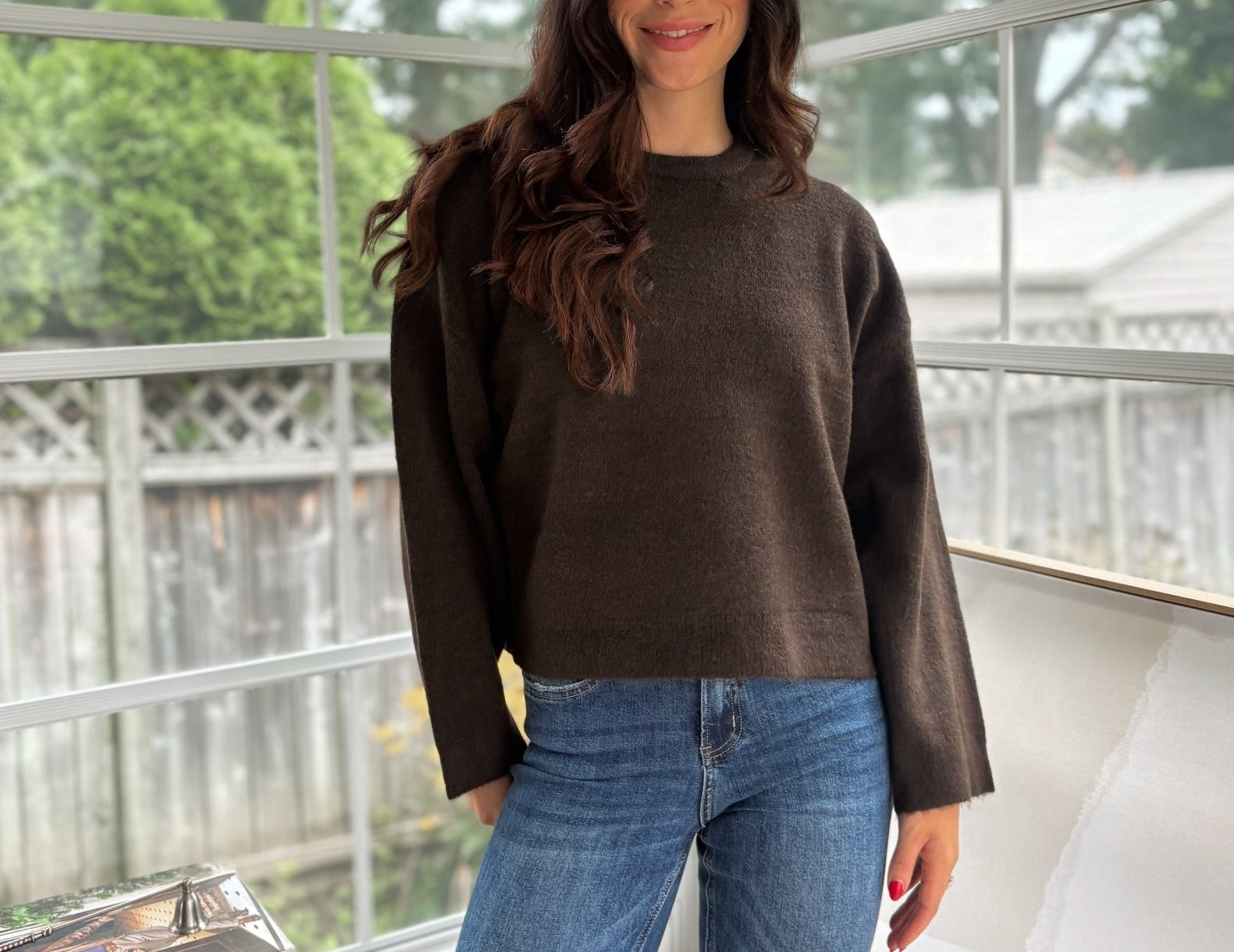 'Harvard Hall' Long Sleeve Pullover Knit Sweater - Love and Lee Apparel