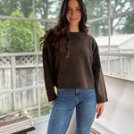 'Harvard Hall' Long Sleeve Pullover Knit Sweater - Love and Lee Apparel