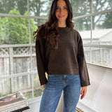 'Harvard Hall' Long Sleeve Pullover Knit Sweater - Love and Lee Apparel