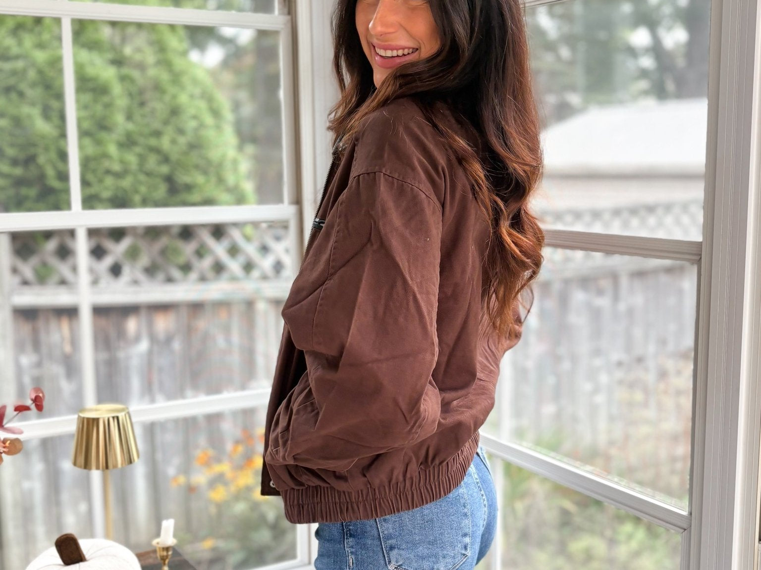 November Air Contrast Vegan Leather Collar Jacket - Love and Lee Apparel