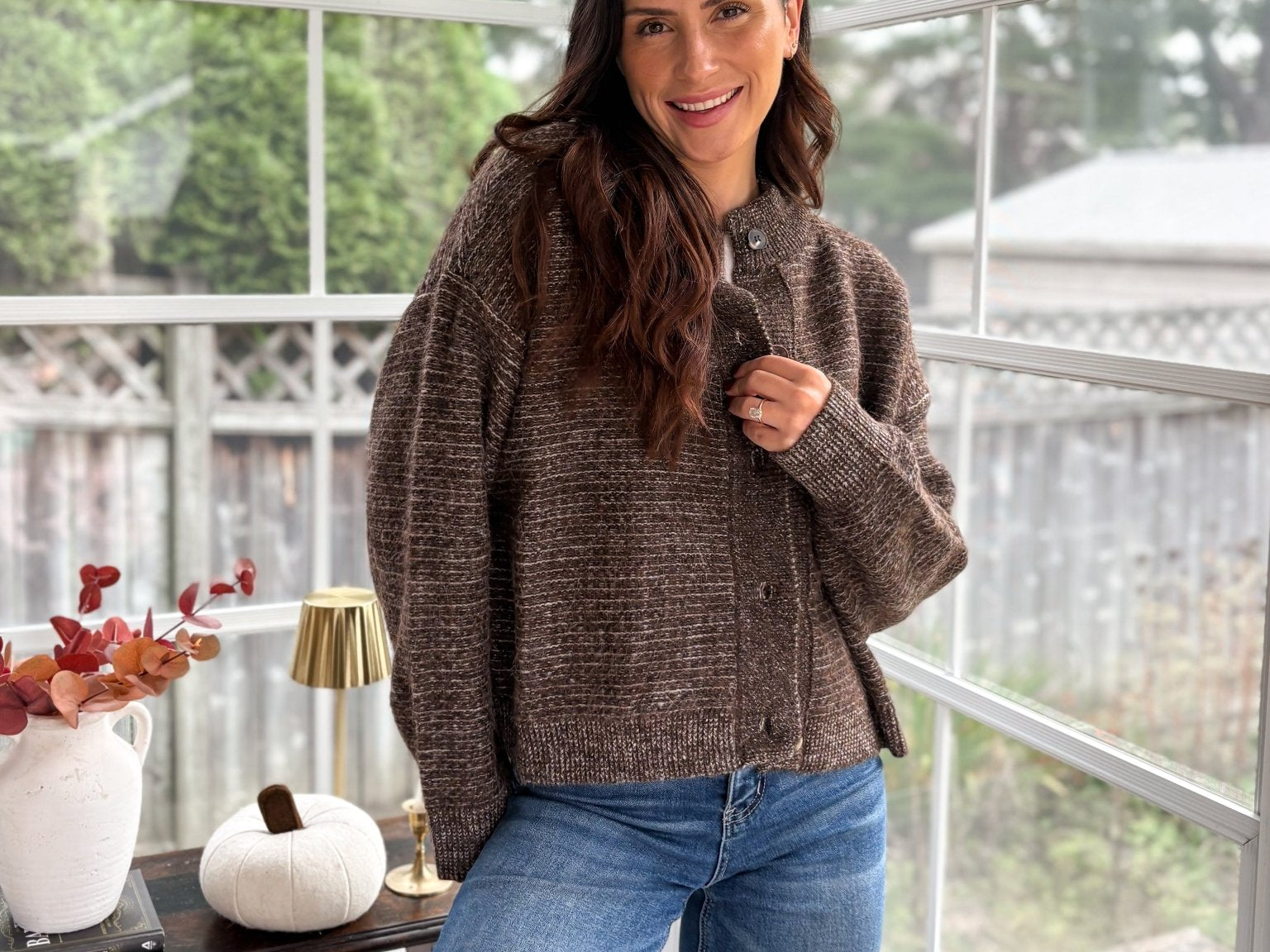 Willow Creek Marled Button Down Knit Cardigan - Love and Lee Apparel