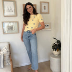 The Charlie 90's Super High Rise Ankle Slim Wide Jeans - Love and Lee Apparel